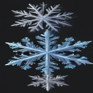 transparent background snowflake clipart