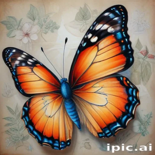 pictures of drawings of butterflies