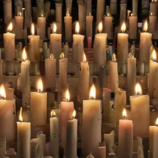candle drawing