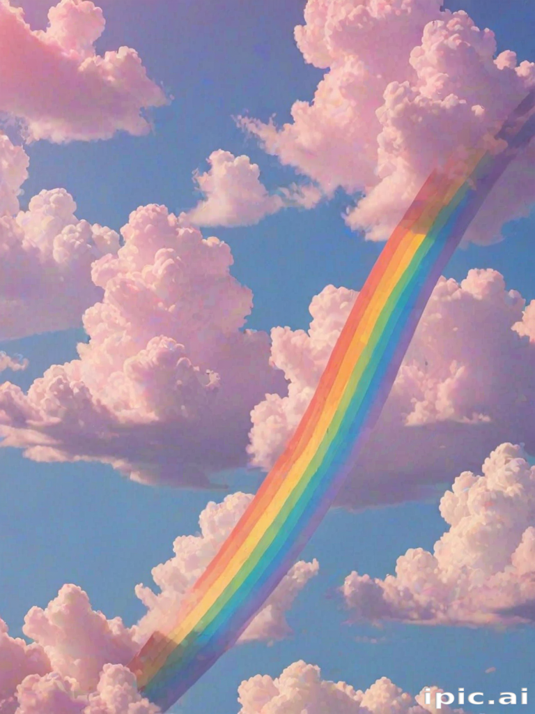 rainbow wallpaper aesthetic