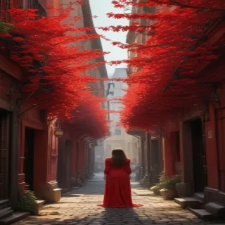 red color