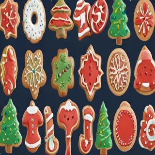 clip art christmas cookies