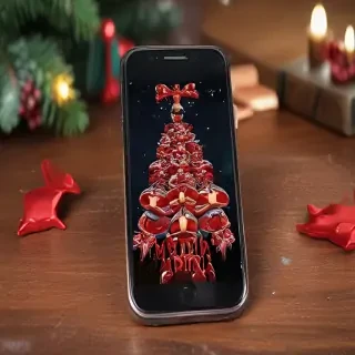 christmas phone wallpaper