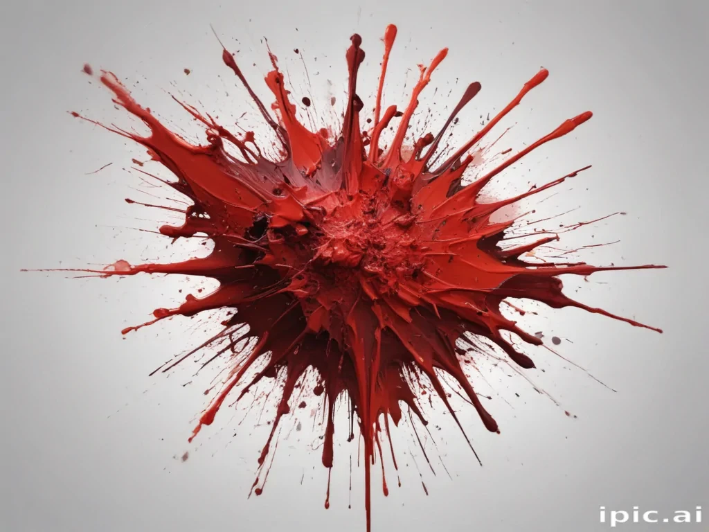 blood splatter png