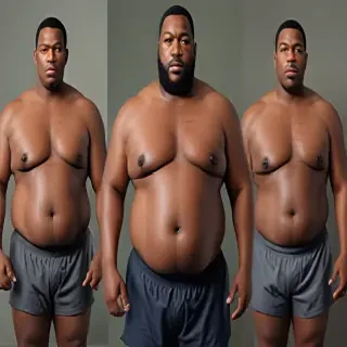 big black fat men