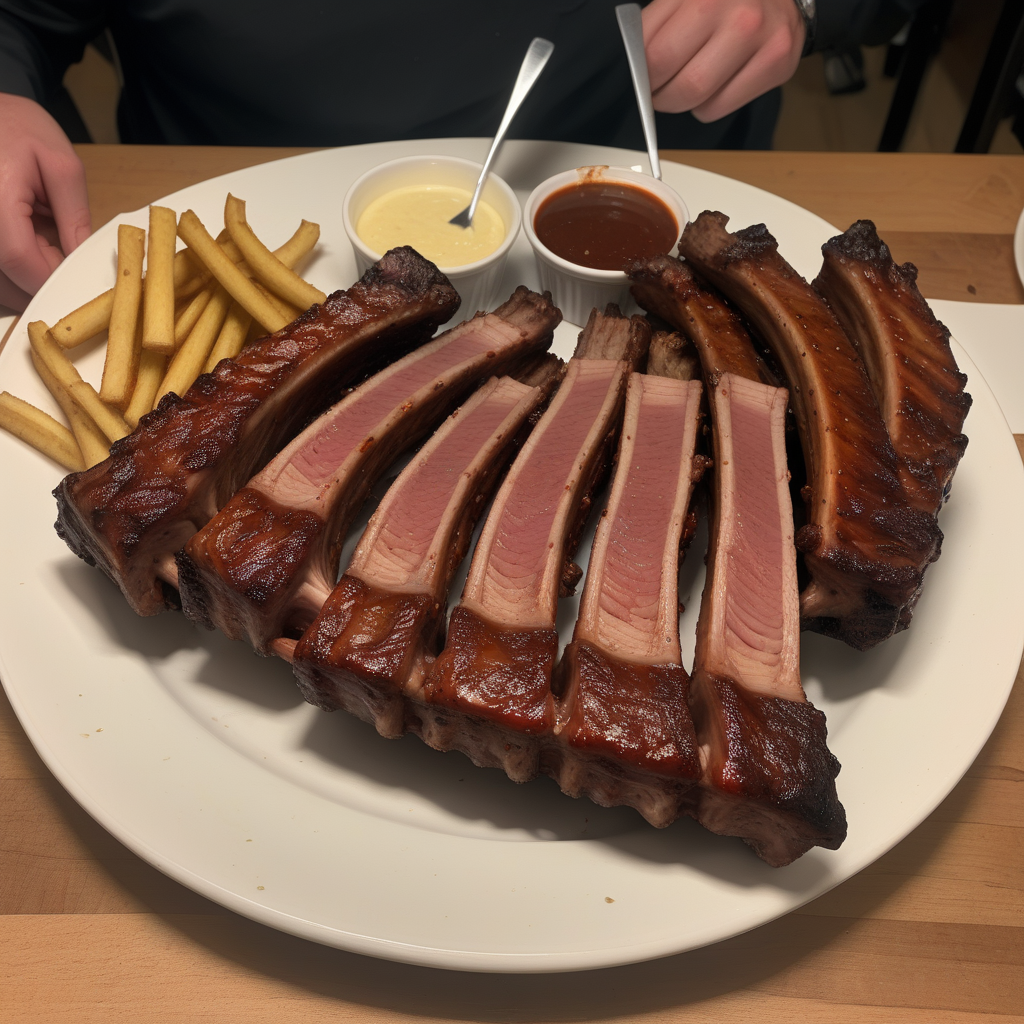how many ribs in a half rack