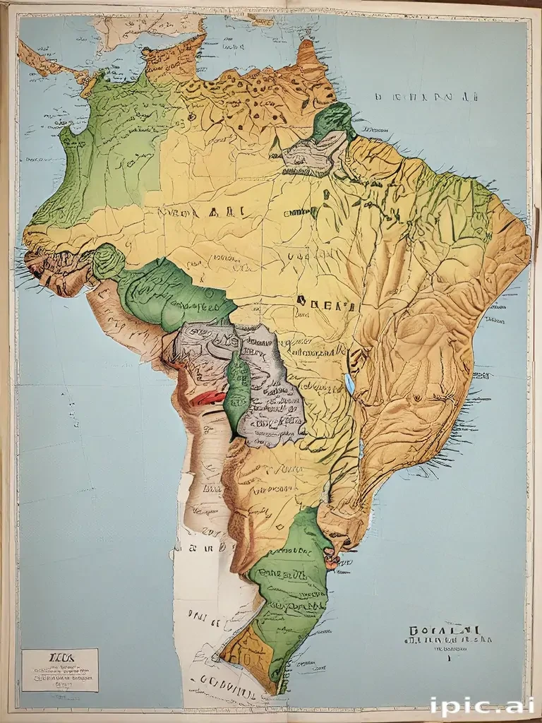 map of brazil