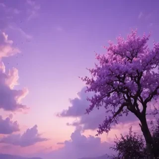 light purple aesthetic wallpaper