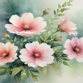 watercolor flower images