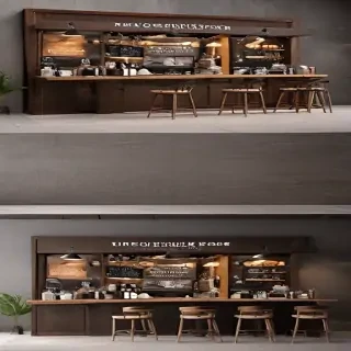 coffee shop mockup