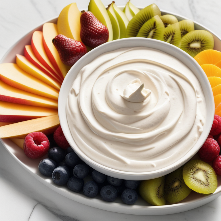 cream cheese fruit dip without marshmallow
