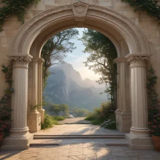 archway clipart
