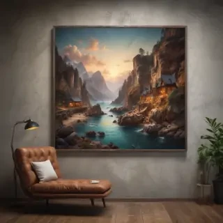 wall art mock ups