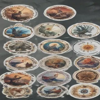 printable sticker aesthetic