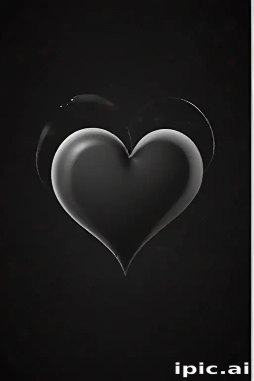 black heart pic