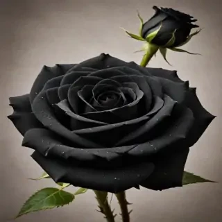black rose photo