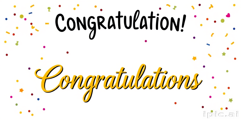 congratulations transparent background