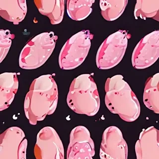 cute pink design