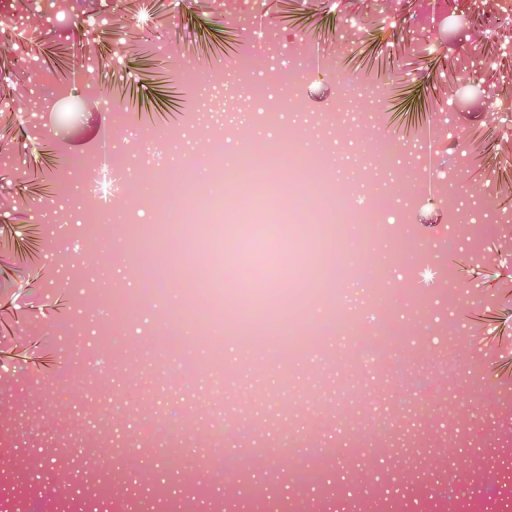 christmas background pink