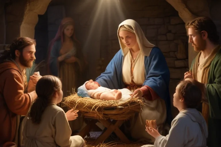 merry christmas nativity images free