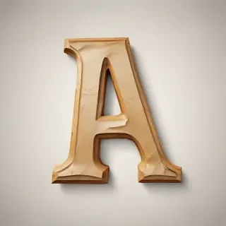 letter a png