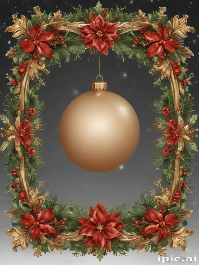 christmas clip art frames