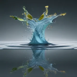 water transparent background