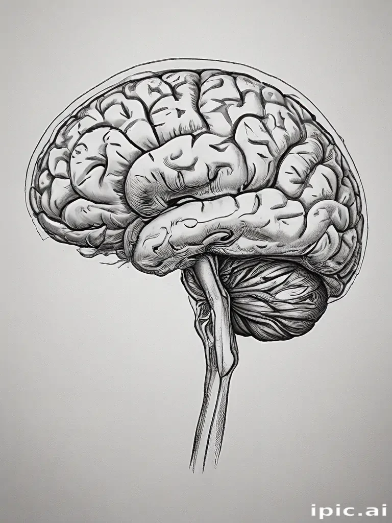 brain sketch