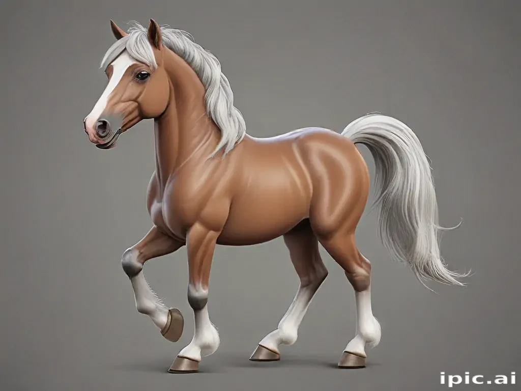 cartoon horse
