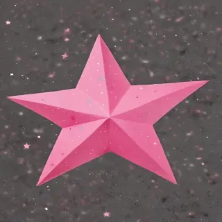 pink stars png
