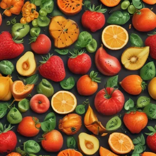 cute fruit backgrounds