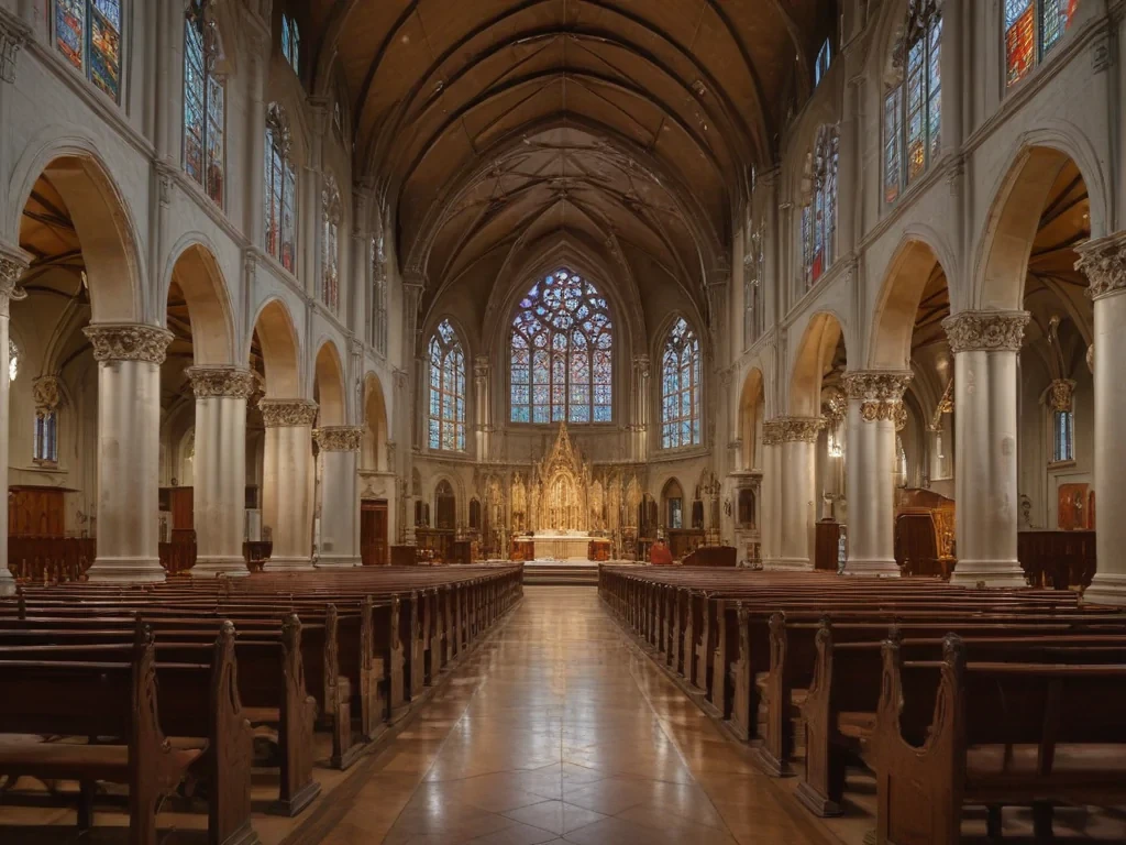 church drawing
