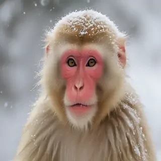 snow monkey