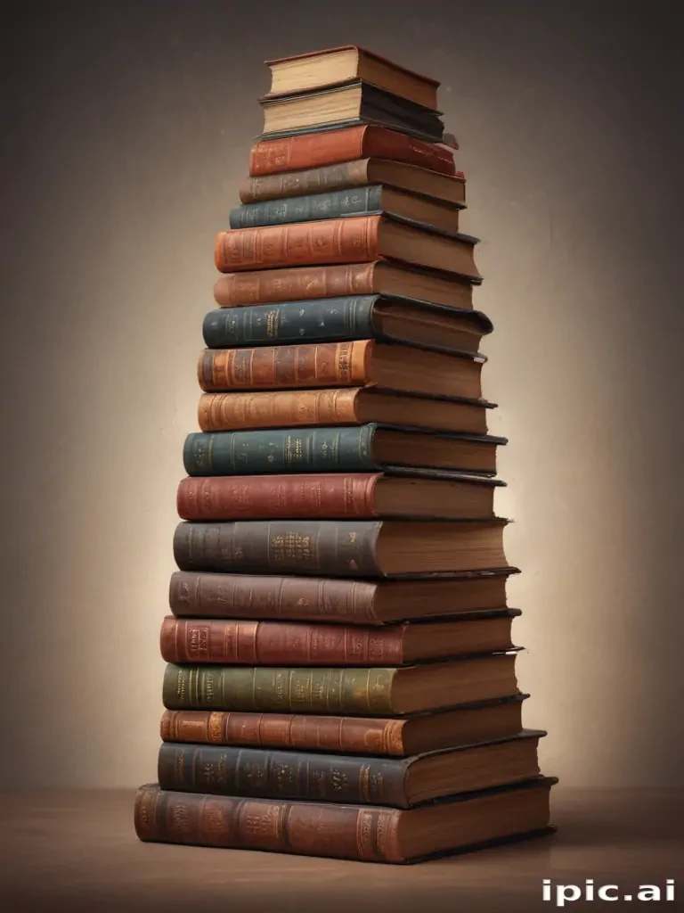 bookstack clipart