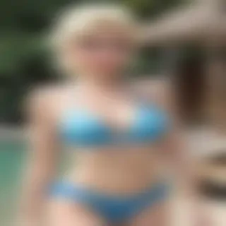 elsa in bikini