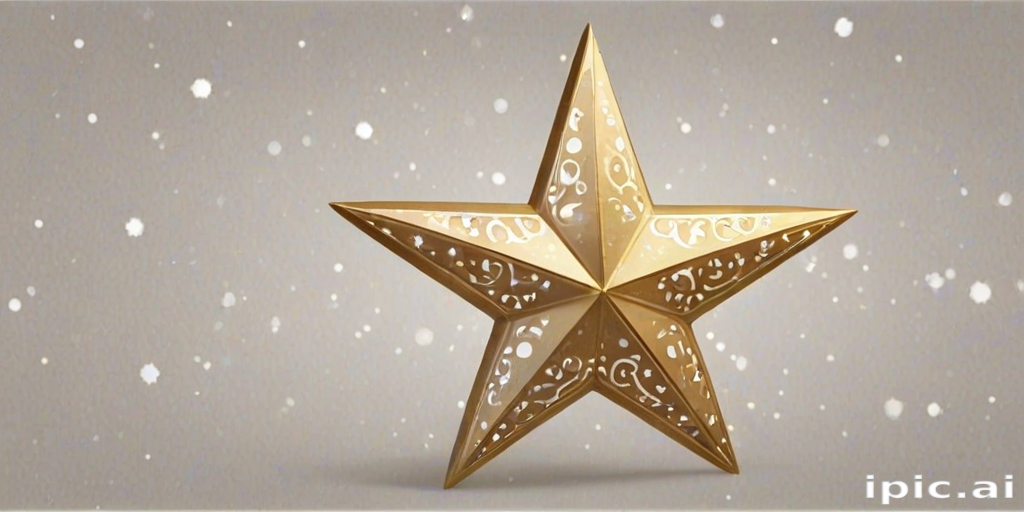 clip art of christmas star