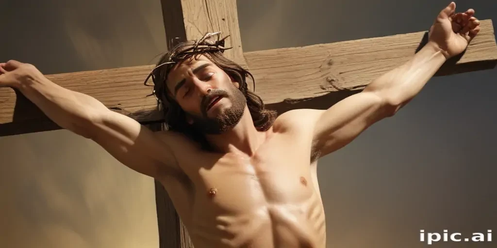 jesus christ on the cross pictures