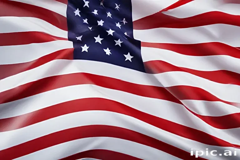 united states flag transparent