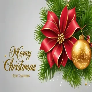 merry christmas clipart transparent background