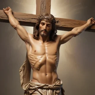 image of jesus on the cross