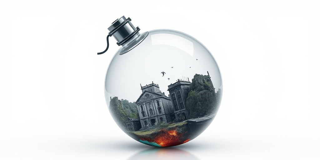 transparent bomb
