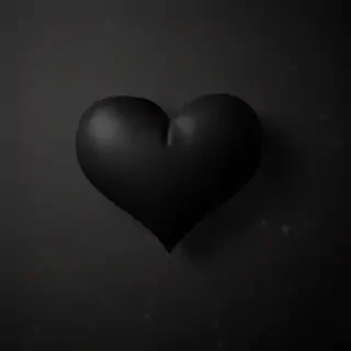 black heart background
