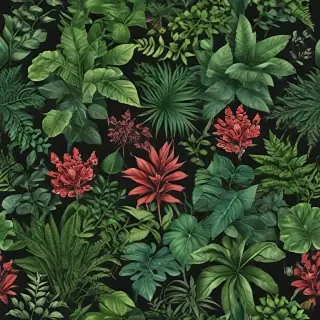 plants no background
