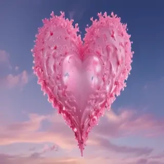 background pink heart