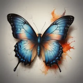 pictures of drawings of butterflies