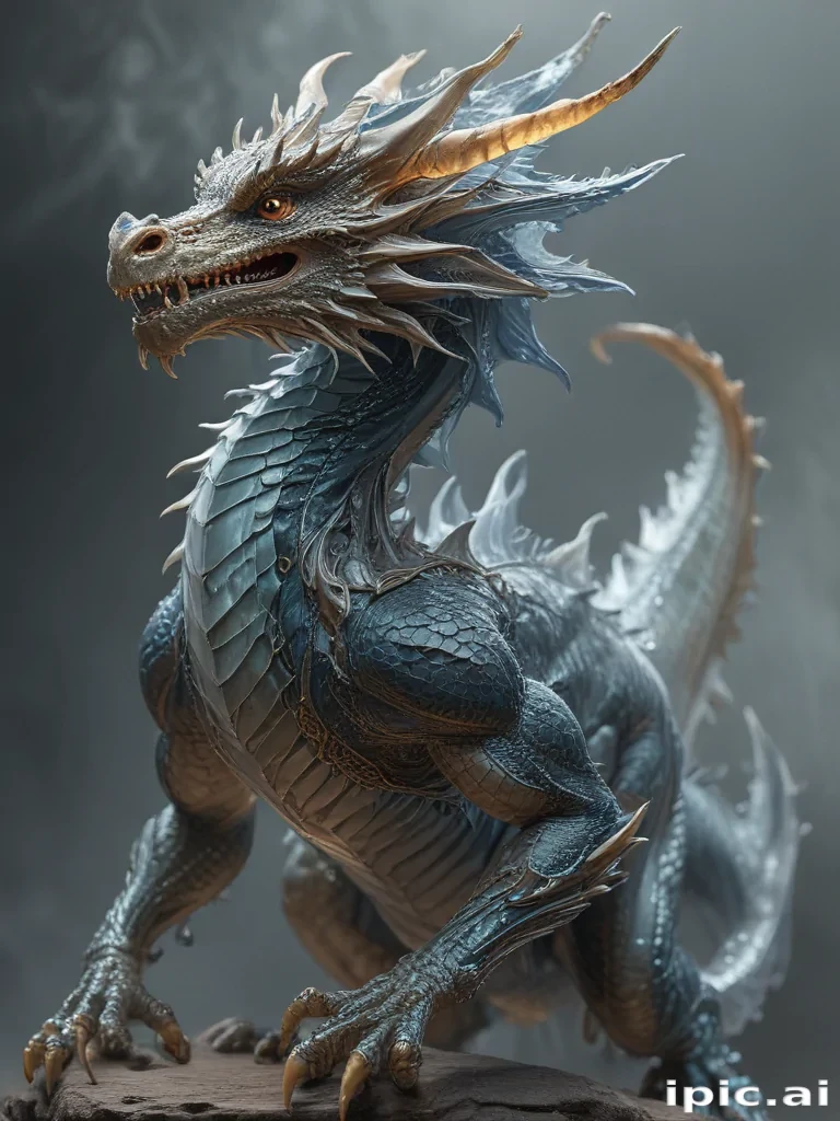 transparent dragon
