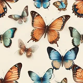 pictures of drawings of butterflies