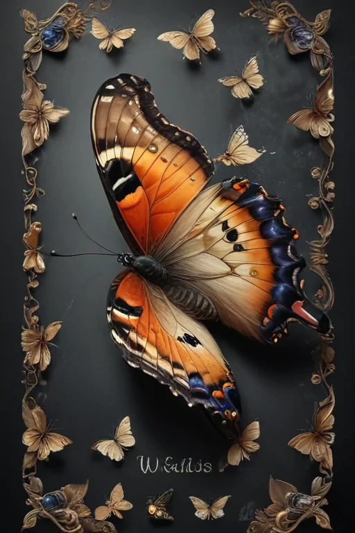 drawing pic of butterfly