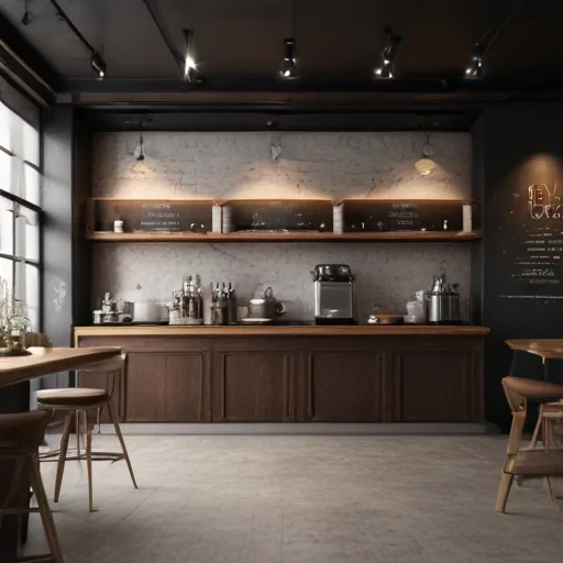 coffee shop mockup