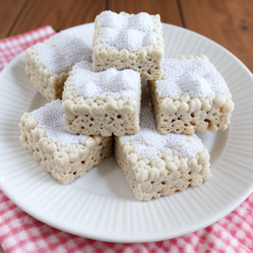rice krispie treats using fluff